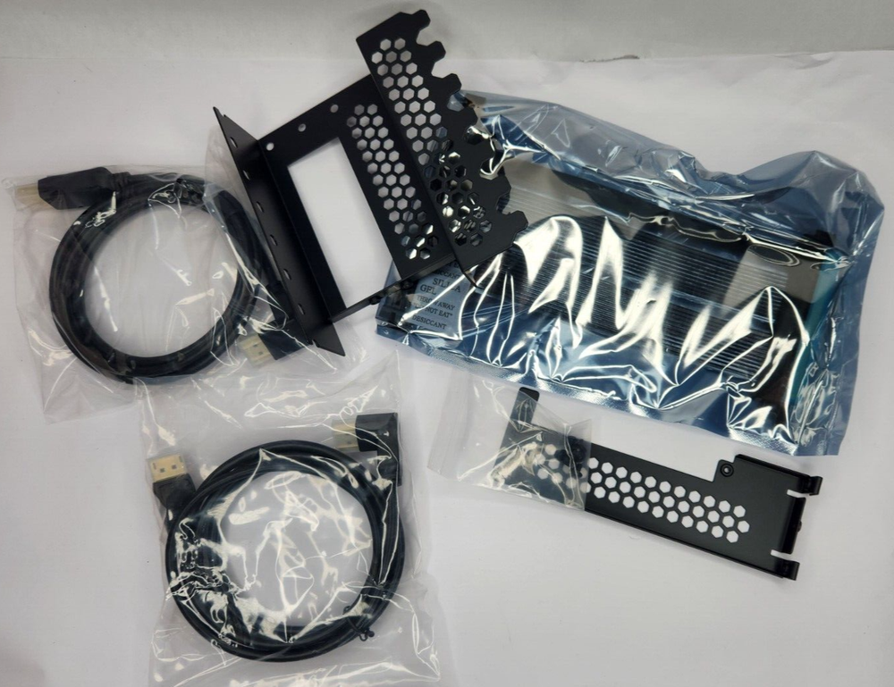 CableMod Vertical PCI-e Bracket PCI-e 4.0 Edition (Black, 2 x DisplayPort)