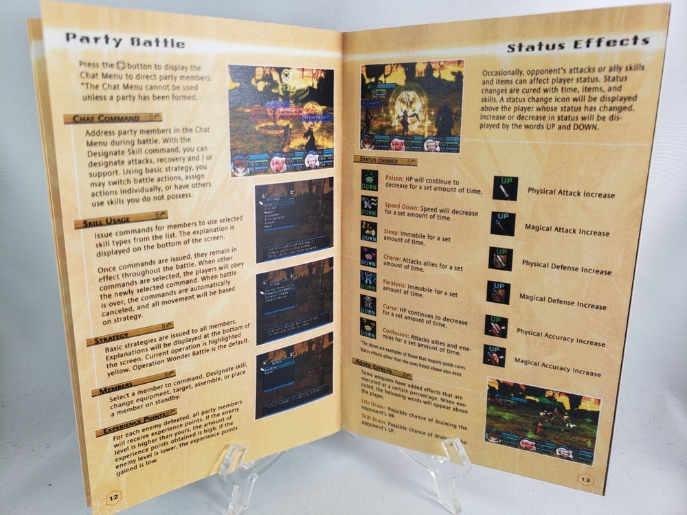 MANUAL PS2 - DOT HACK QUARANTINE Playstation 2 'Replacement' Instruction Booklet