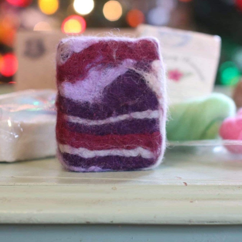 Merino Wool Felted Soap Kit