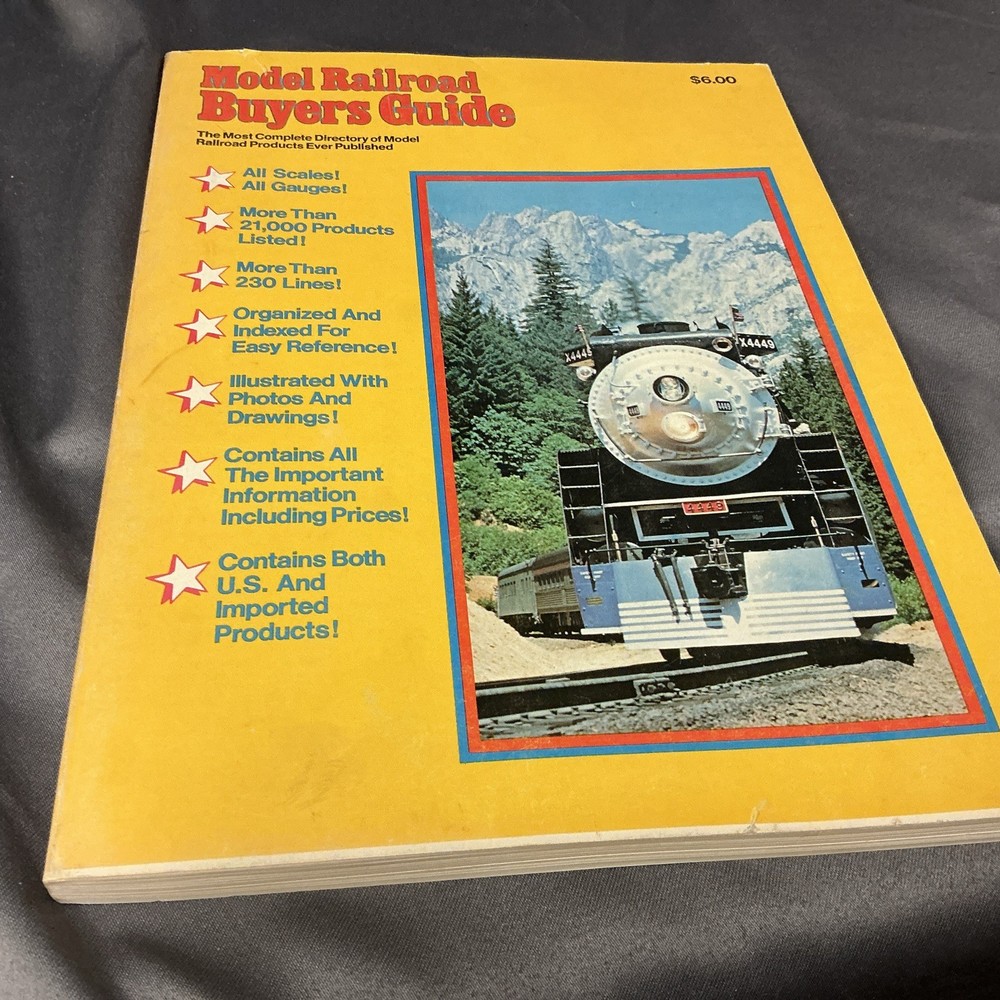 MODEL RAILROAD BUYERS GUIDE 1976 FIRST EDITION