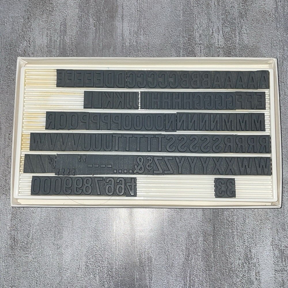 Used KIWI TYPE FONT CODERS CODER PACK TYPE T516,WHEELING, IL