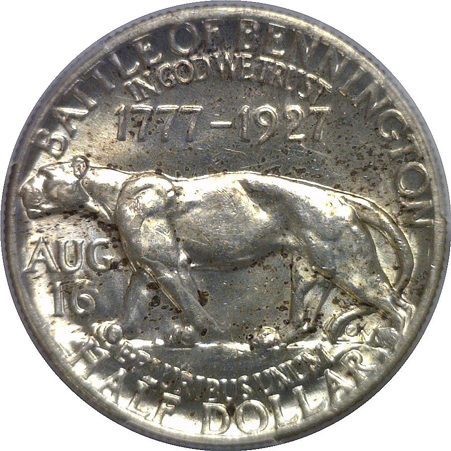 1927 Vermont Commemorative Half Dollar PCGS MS-65