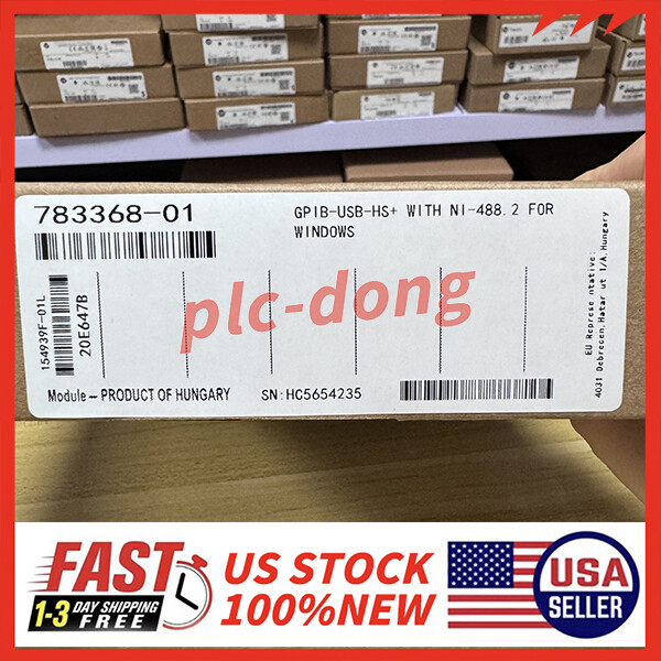 National Instruments GPIB-USB-HS+ IEEE 488 Controller Analyzer