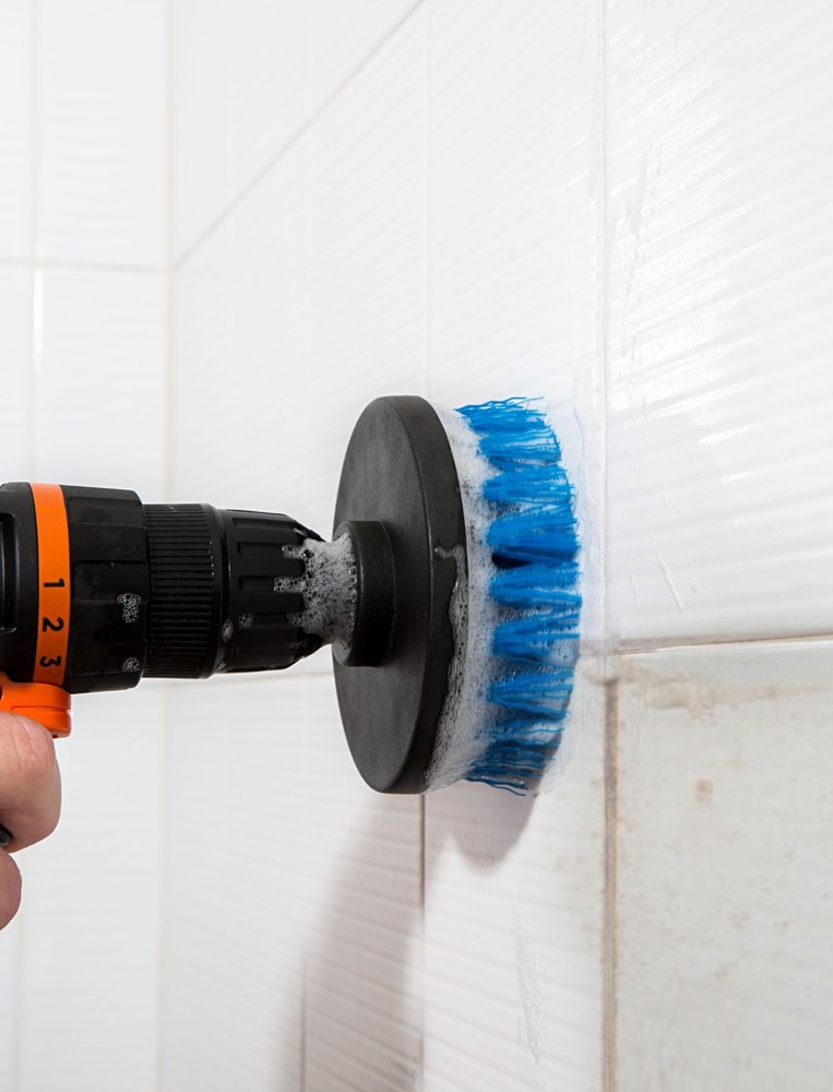 RevoClean® Ultimate 4 Piece Scrub Drill Brush Multi-Purpose Deep Cleaning Kit