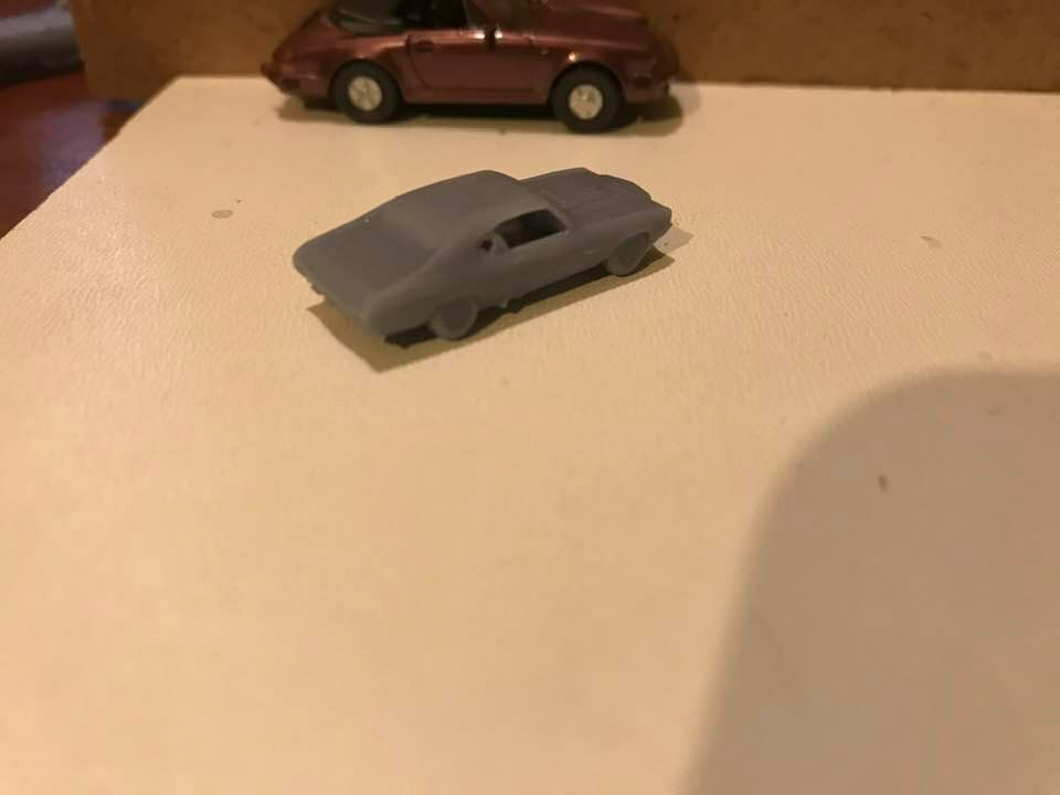 N 1/160 scale 1972 Chevelle SS 454