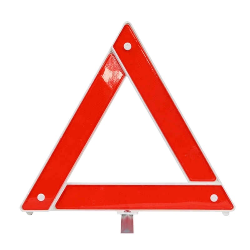 Triangle Reflective Warning Sign Foldable Red Car Hazard Breakdown Warning Stand