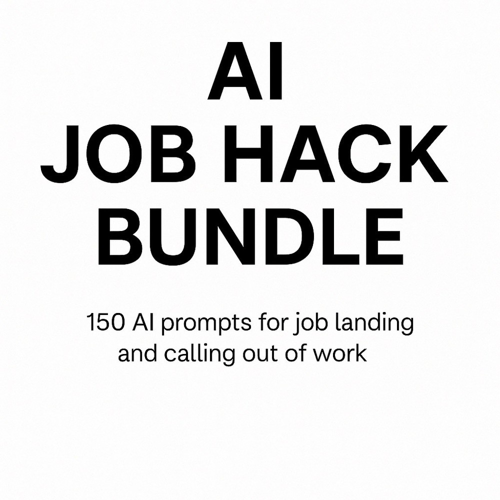 AI Job Hack Bundle PDF