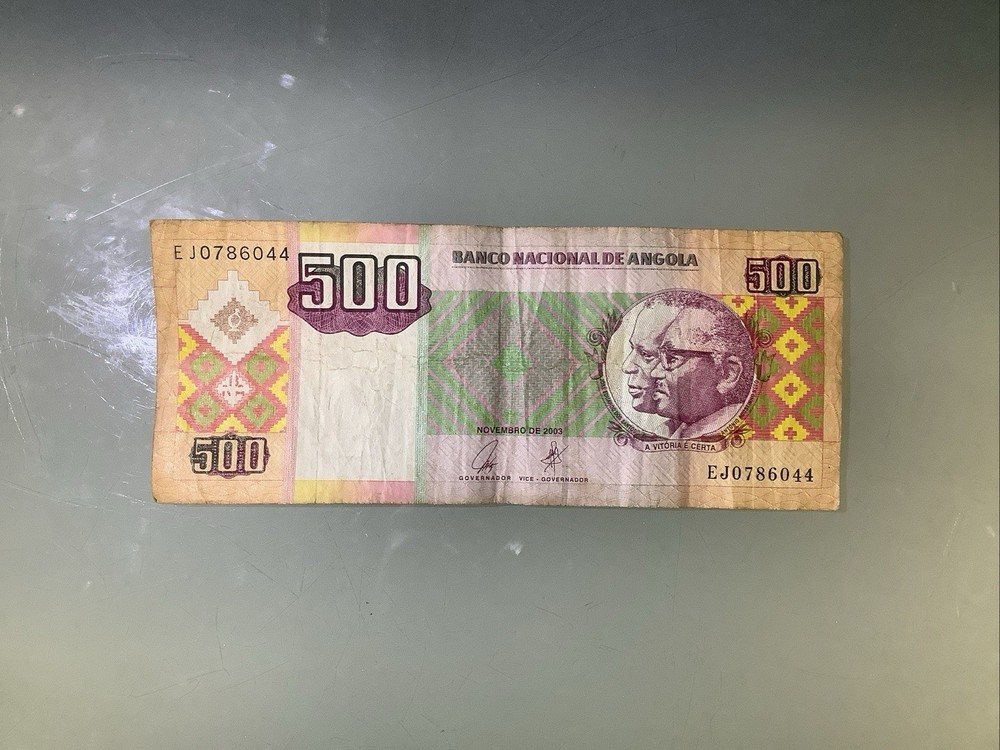 Angola 500 Kwanzas 2003 Circulated