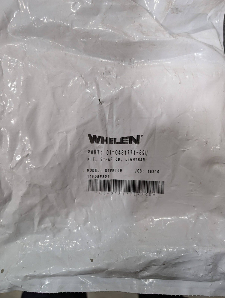WHELEN LIGHTBAR STRAP KIT #69 - STPKT69