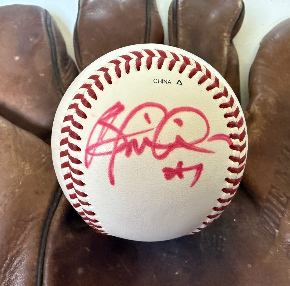 Bengie Molina Signed Autographed Official (NFHS) Baseball
