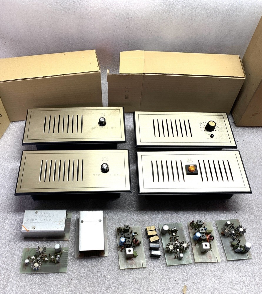 70s New Vintage Electron Intercom Stations Parts
