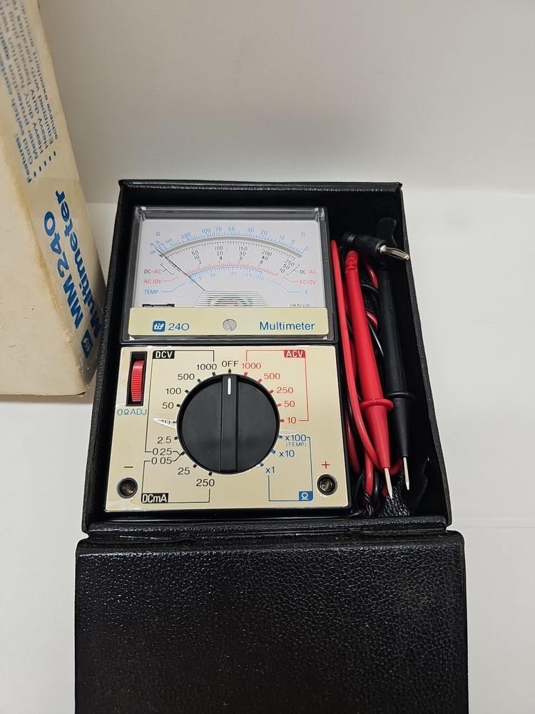 VINTAGE TIF MULTIMETER METER MODEL 240 - UNTESTED - (A2)