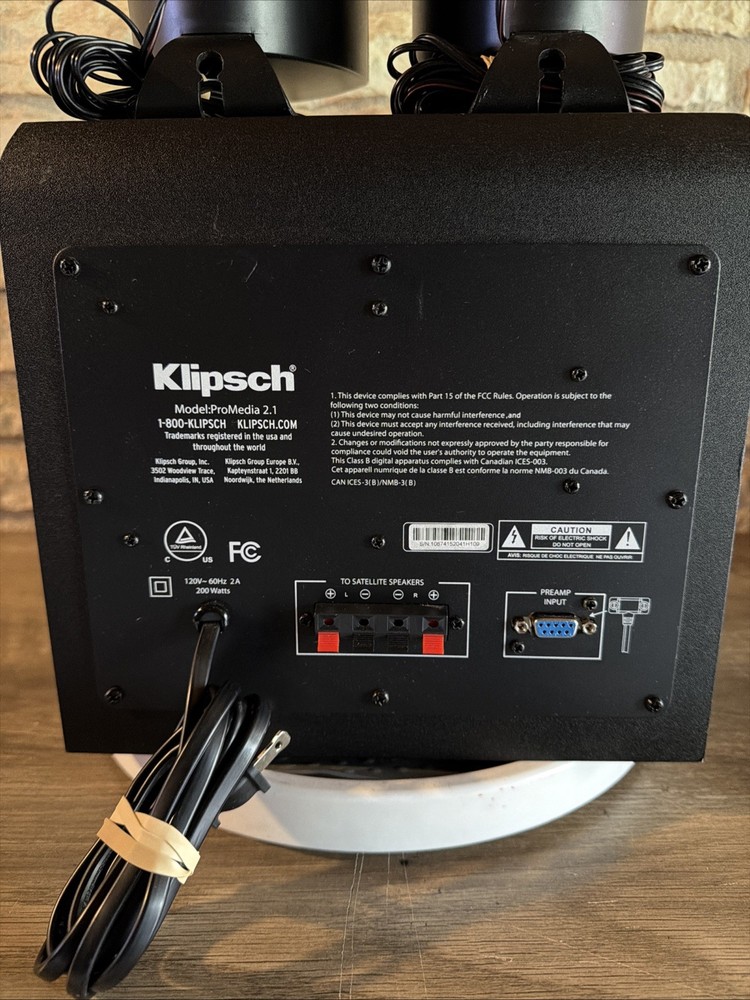 Klipsch ProMedia 2.1 THX® Certified Computer Speaker System. Video!