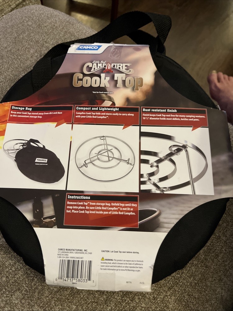 Little  Red Campfire Cook Top