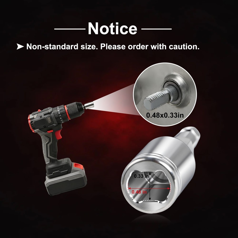 Electric Drill Adapter Winch Handle Comfort Grip Crank Handle Replacement