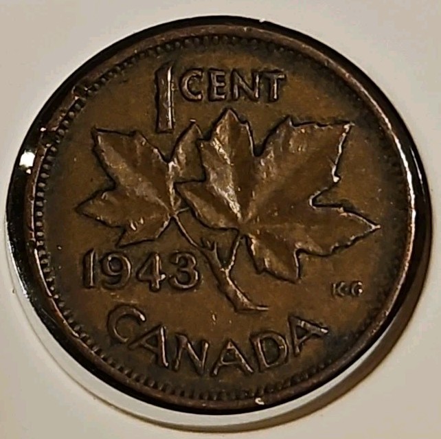 1943 Canada 1 Cent