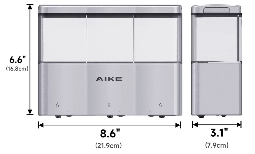 Aike Touch-free Shower / Soap Dispenser - White