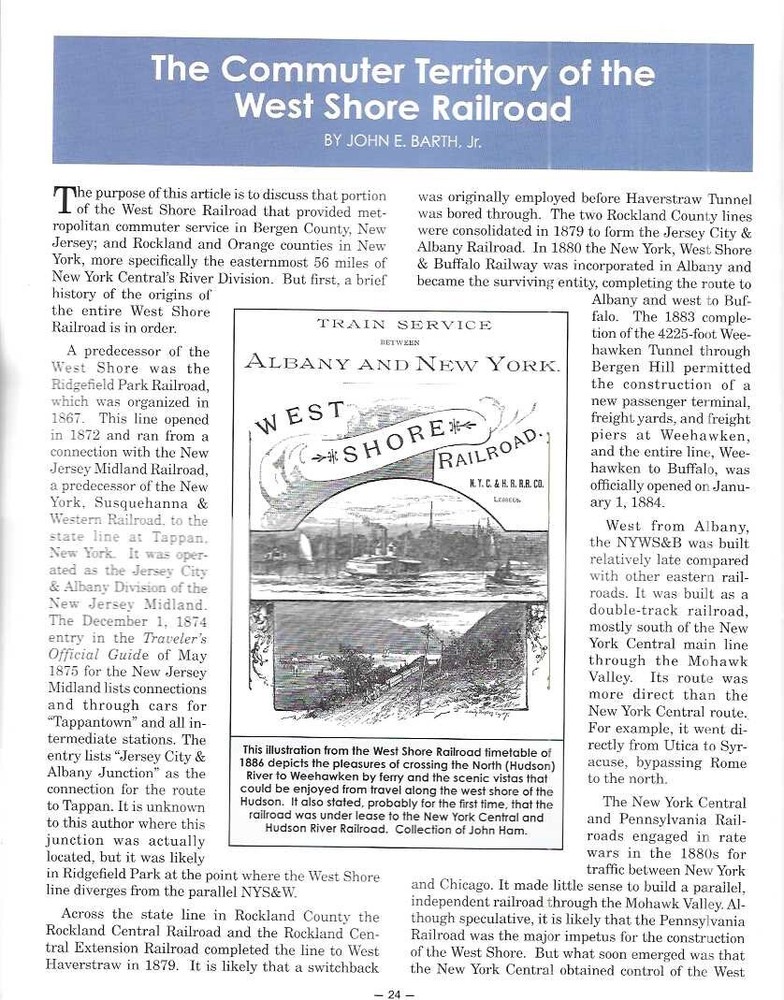 Central Headlight Magazine 3 2020 Streamlining Commodore Vanderbilt West Shore