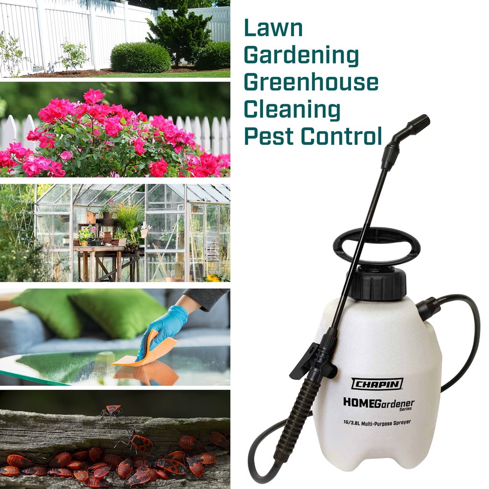 1-Gallon Multi-Purpose Pump Lawn & Garden Sprayer