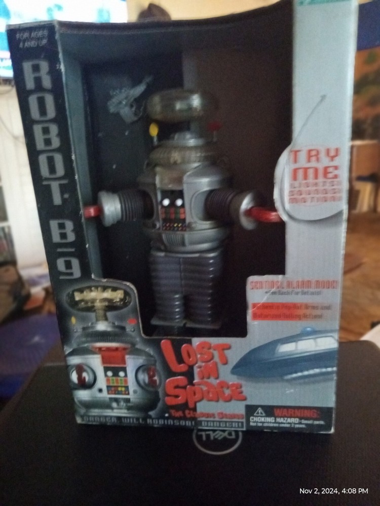 lost in space robot Electronic 1997 Trend master Mib