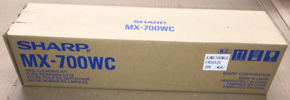 Genuine Sharp MX-700WC / MX700WC Web Cleaning Kit for MX5500 / MX6200