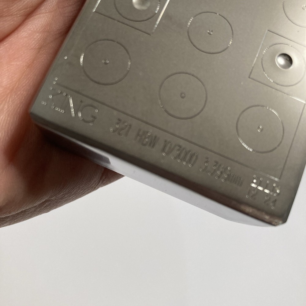 King Master Test Block 2”x6”x5/8” 070796