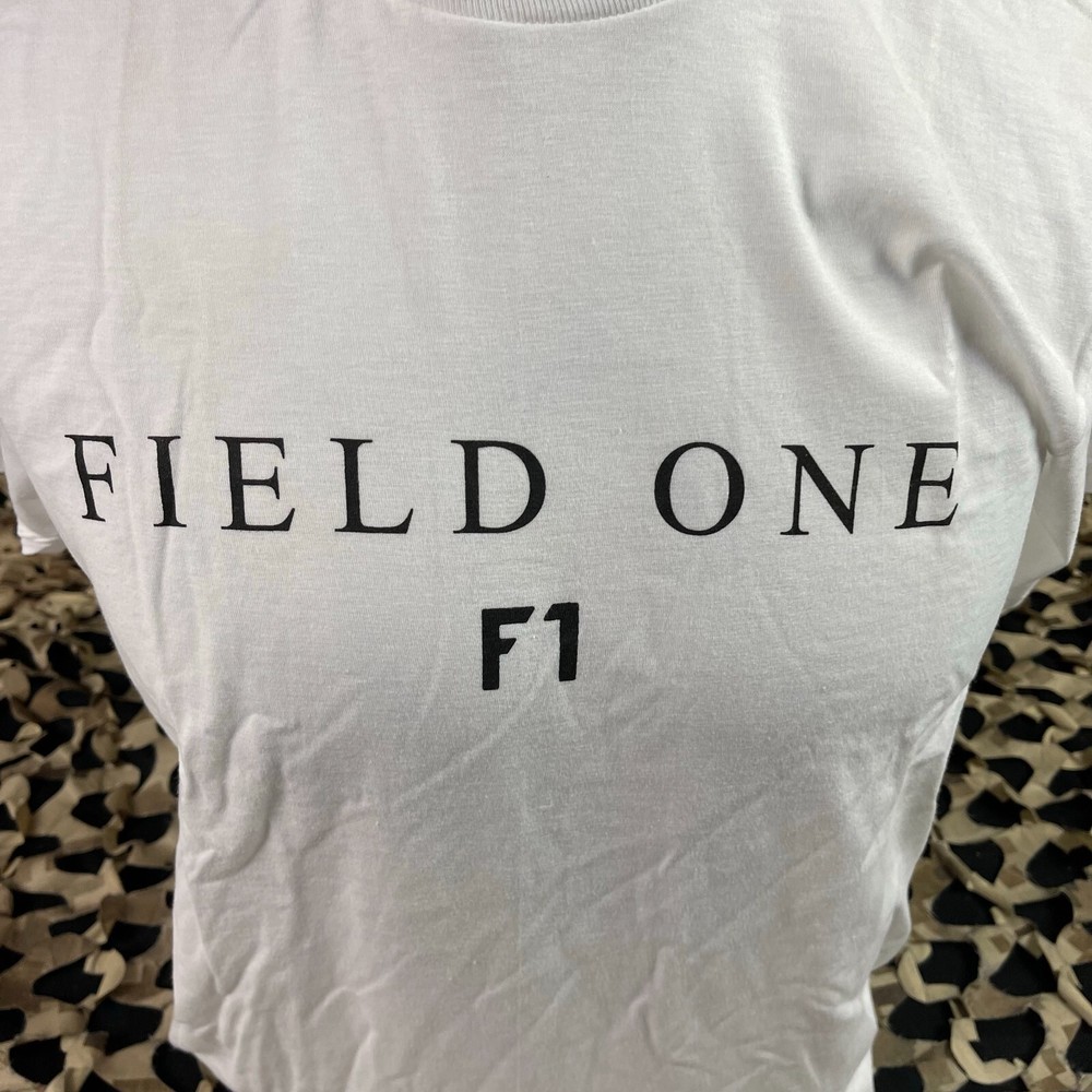 NEW Field One Basic T-Shirt - White - Small
