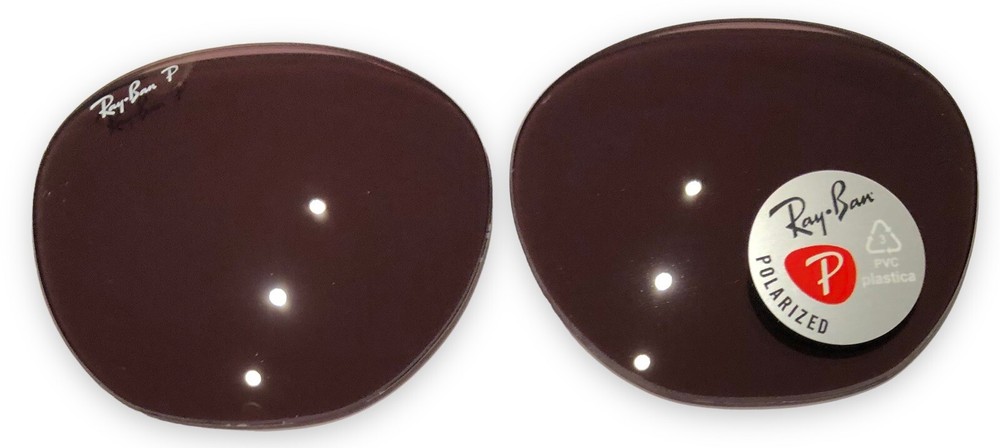 Ray Ban RB3772 ROB Polarized Violet Replacement Lenses 54 mm Authentic