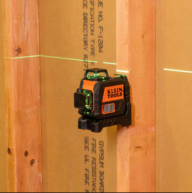Klein Tools Compact Green Laser Level – Self-Leveling Planar Laser Tool