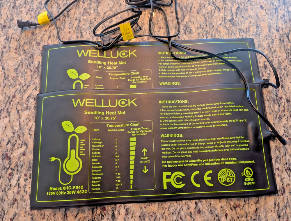 Seedling Heat Mat Set Of Two