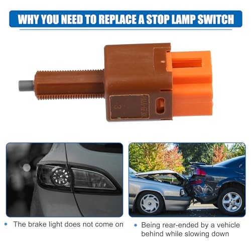 Brake Light Switch Stop Lamp Switch Replacement for Nissan Sentra S, SL, SR,