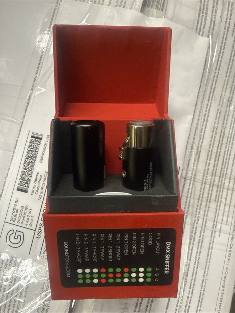 SoundTools DMX Sniffer - Remote End Cable Tester
