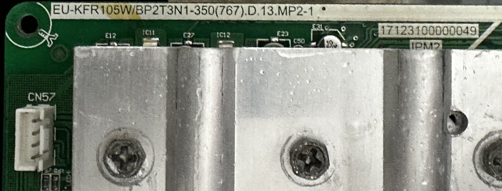 Midea Floor-Ceiling Unit Control Board [EU-KFR105W/BP2T3N1-350]