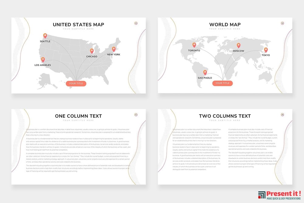 Company Profile Infographics Slides Templates