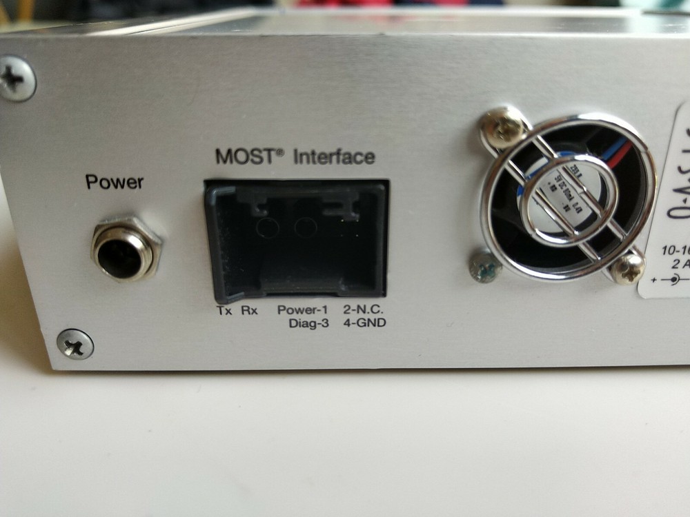 OASIS DVDPlayer 4 MOST Silicon systems