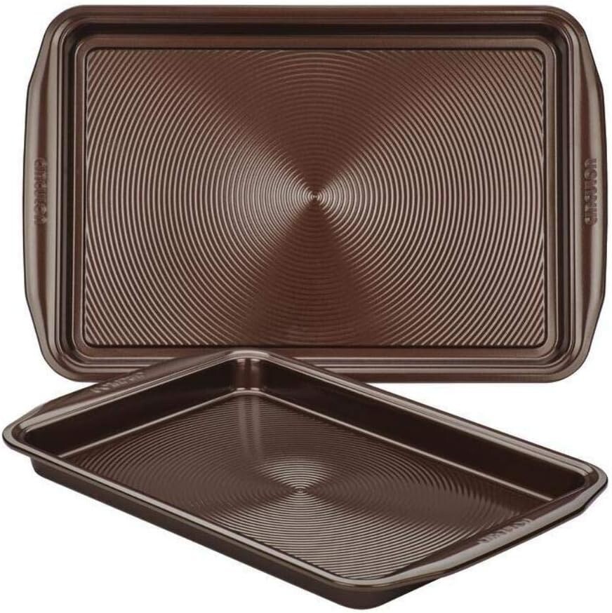Nonstick Bakeware Set with Nonstick Cookie Sheets / Baking Sheets - 2 Piece, Cho
