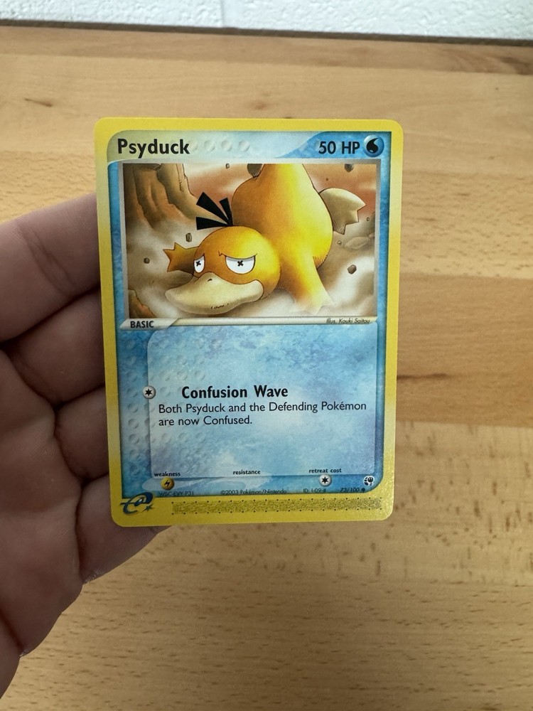 NM Pokémon TCG Complete EX Sandstorm Common Set E-Readers Psyduck Eevee Pikachu