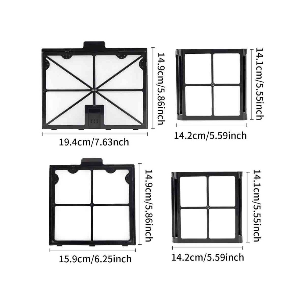 Fine Filter Panels Replacement Part for Dolphin Active 10 , S50, S100