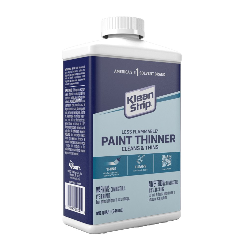 ® Less Flammable Paint Thinner, 1 Quart