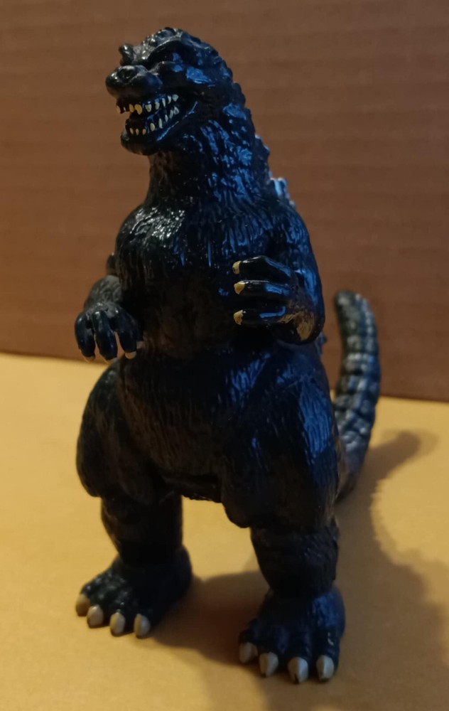 1994 Trendmasters Godzilla About 4” Loose Figure Fixed Pose Non-posable version