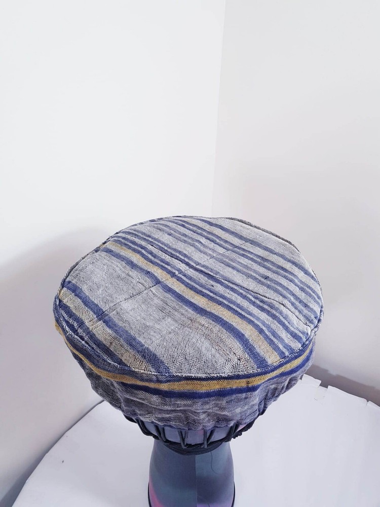 Large Hand made African Java Percussion Natural Head Djembe Drum