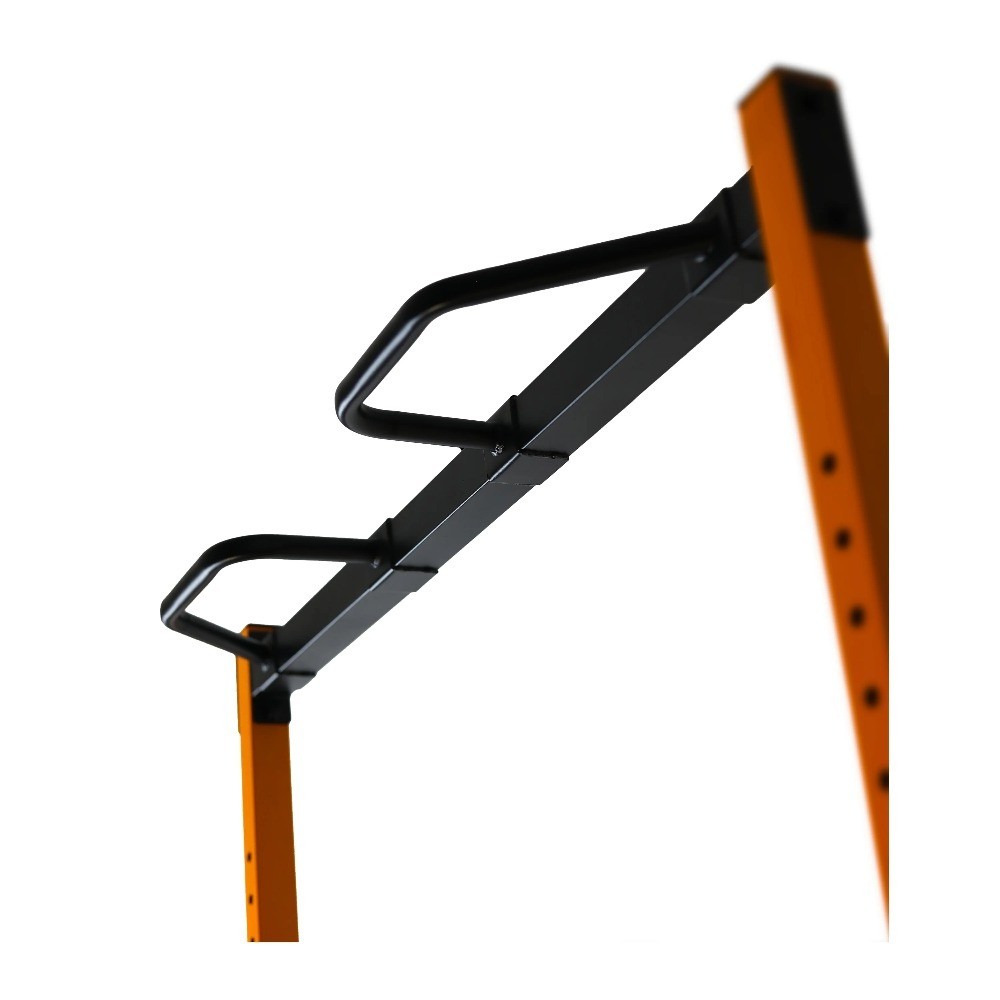 Barbell Pull-Up Bar Attachment for Power Racks and Squat Cages