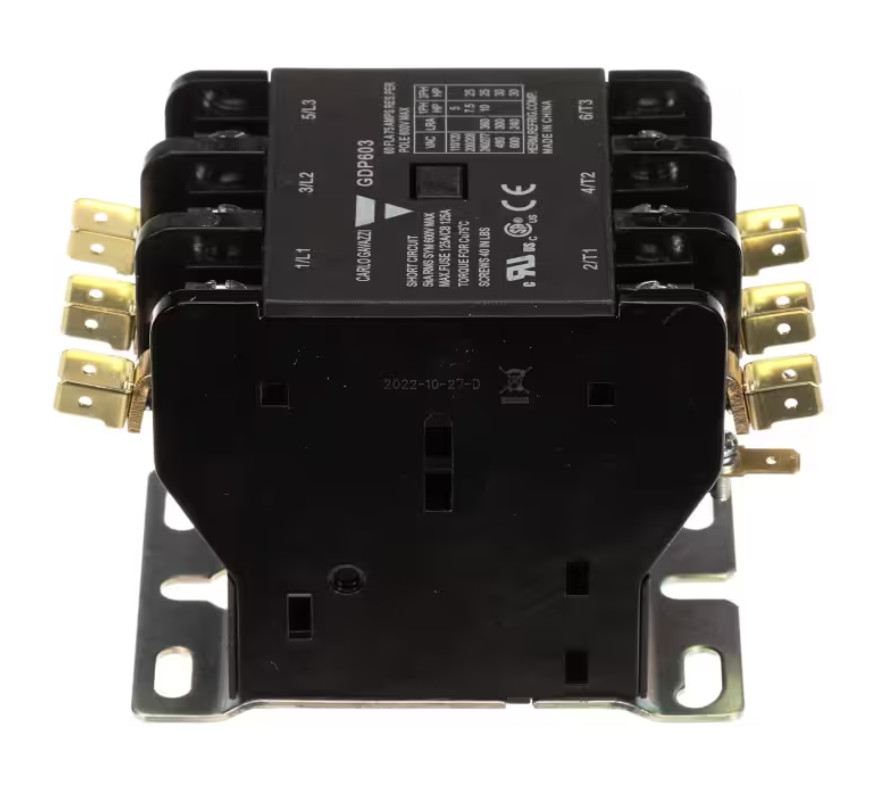 Southbend Range GDP603, Contactor, 3 Pole, 75A, Range