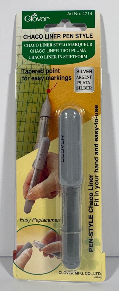 Clover Chaco Liner Pen Style-White