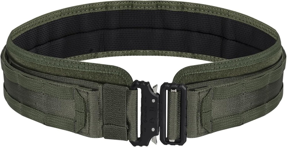 Heavy-Duty Tactical Molle Battle Belt with Quick-Release System