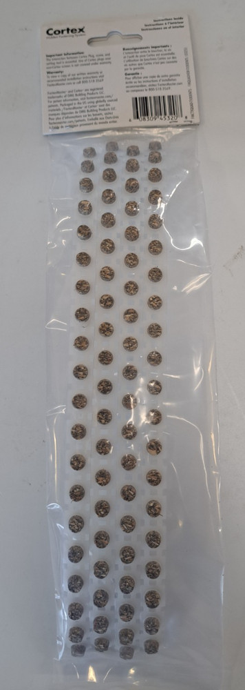 80 TOASTED SAND COLLATED FASTENMASTER CORTEX TREX DECKING PLUGS ® COMPOSITE