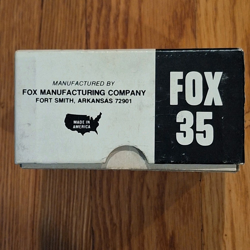 FOX .35 VINTAGE MODEL AIRPLANE AIRCRAFT GLOW ENGINE W/BOX