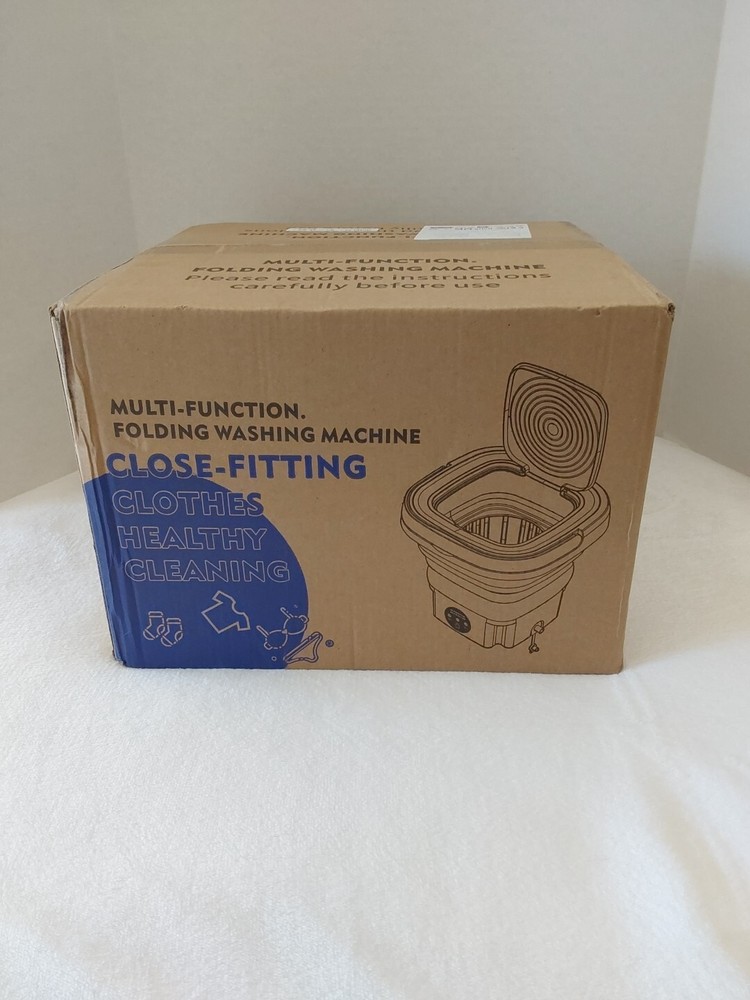 Portable Small And Efficient Multi-Function Folding Washing Machine Purple BNIB!