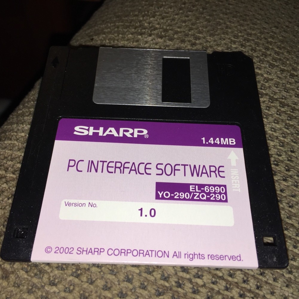 SHARP PC Interface Software Version 1.0 2002