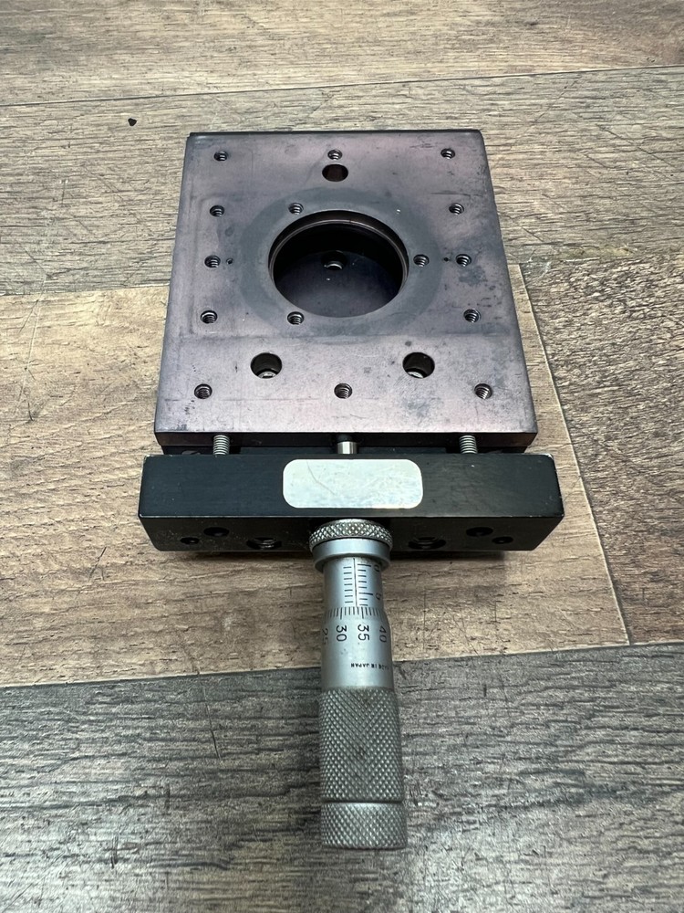 Mitutoyo Linear Stage 5/8" travel 3"x31/2"